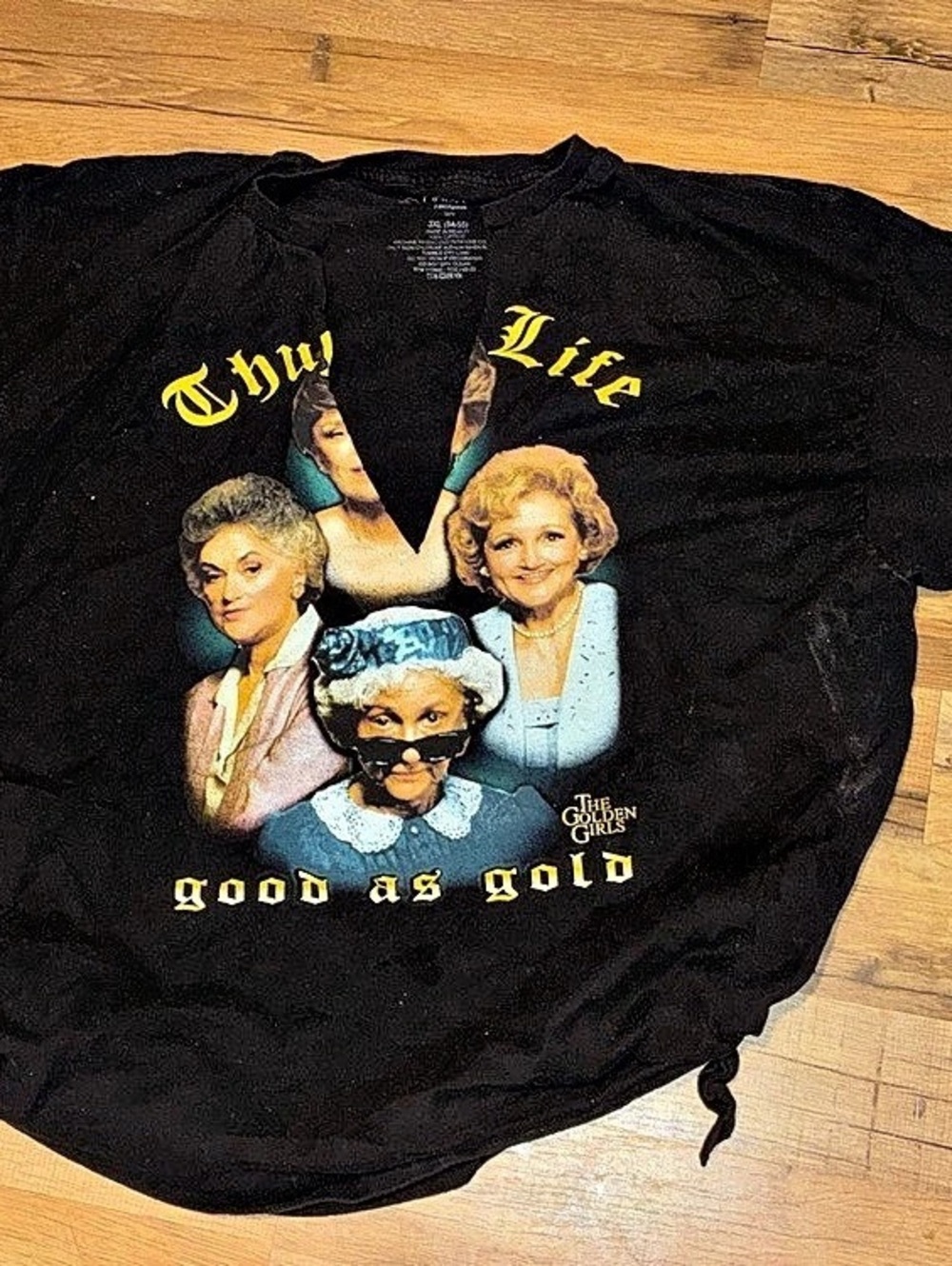 The Golden Girls Golden Girls Good as Gold graphic tee Black 3XL